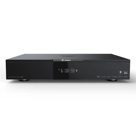 Zidoo ZIDOO UHD3000 Blu-ray player Dolby Vision 4KHDR ultra-high-definition HIFI hard disk player DAC lossless music standard Zidoo ZIDOO UHD3000 Blu-ray player Dolby Vision 4KHDR ultra-high-definition HIFI hard disk player DAC lossless music standard