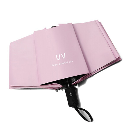 Huixun Automatically open and close UV protection umbrella, damaged package, navy blue Huixun Automatically open and close UV protection umbrella, damaged package, navy blue