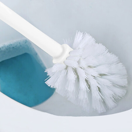 Qiao assistant seat type round toilet brush cleaning brush TH0019 white Qiao assistant seat type round toilet brush cleaning brush TH0019 white