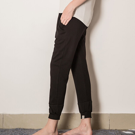 NuoYI pregnant mother wear maternity pants autumn style outer wear casual harem sports pants belly lift pants tide mother maternity pants N125027 black XXL NuoYI pregnant mother wear maternity pants autumn style outer wear casual harem sports pants belly lift pants tide mother maternity pants N125027 black XXL