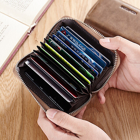 BOSTANTEN BOSTANTEN card holder business card holder first layer cowhide driver's license leather case bank card bag mini wallet male B7172071 khaki BOSTANTEN BOSTANTEN card holder business card holder first layer cowhide driver's license leather case bank card bag mini wallet male B7172071 khaki