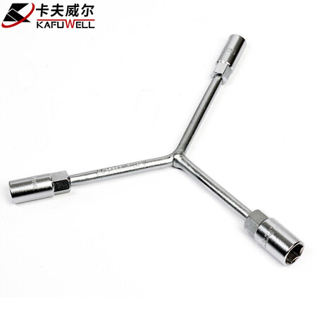Kraft Weir Trigeminal Socket Wrench Y-type Socket Tire Wrench Machine Repair Auto Repair Tool External Hex Wrench 8,10,12mm WR5001M Kraft Weir Trigeminal Socket Wrench Y-type Socket Tire Wrench Machine Repair Auto Repair Tool External Hex Wrench 8,10,12mm WR5001M