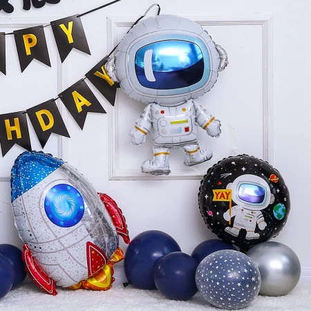 Onizi Birthday Balloon Decoration Scene Layout Boys Boys Children Birthday Party Background Wall Layout Space Theme Onizi Birthday Balloon Decoration Scene Layout Boys Boys Children Birthday Party Background Wall Layout Space Theme