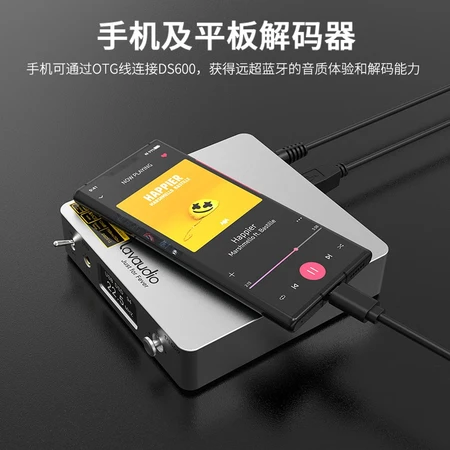 Yimo Acoustics Multifunctional Desktop Decoder LDAC Bluetooth Receiver Class A Earamp HiFi Fever DSD512 Hard Solution Professional Audio DAC DS600-Bright Silver Yimo Acoustics Multifunctional Desktop Decoder LDAC Bluetooth Receiver Class A Earamp HiFi Fever DSD512 Hard Solution Professional Audio DAC DS600-Bright Silver