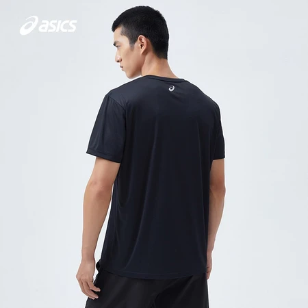 ASICS ASICS Men's Sports Comfort T-shirt Running Short Sleeve 2011C442-001 Black L ASICS ASICS Men's Sports Comfort T-shirt Running Short Sleeve 2011C442-001 Black L