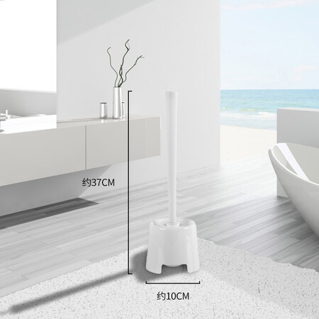 Qiao assistant seat type round toilet brush cleaning brush TH0019 white Qiao assistant seat type round toilet brush cleaning brush TH0019 white