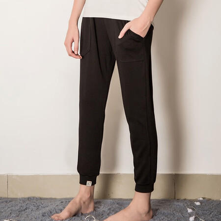NuoYI pregnant mother wear maternity pants autumn style outer wear casual harem sports pants belly lift pants tide mother maternity pants N125027 black XXL NuoYI pregnant mother wear maternity pants autumn style outer wear casual harem sports pants belly lift pants tide mother maternity pants N125027 black XXL