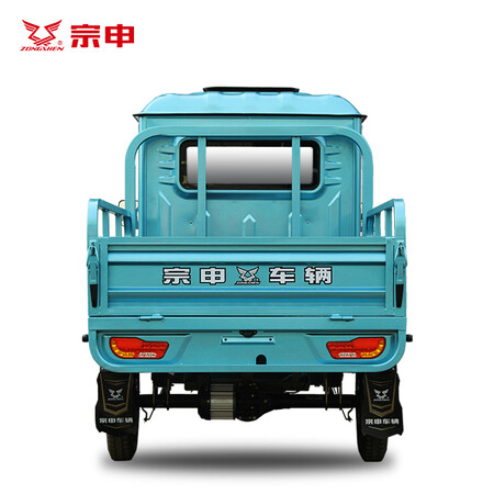 Zongshenweika 1-180P electric car three-wheeled cargo load can be loaded on the mountain high-power half-shed household farming truck battery car 1.8m handcart 60V1200W52ah Zongshenweika 1-180P electric car three-wheeled cargo load can be loaded on the mountain high-power half-shed household farming truck battery car 1.8m handcart 60V1200W52ah