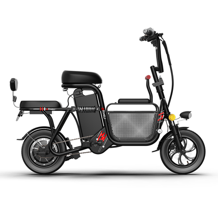 Qili electric bicycle lady with children new national standard folding electric bicycle small battery car for transportation three-seater three-person power-assisted battery car with two children luxury version 48V25A battery life 100 kilometers power-assisted battery life 200 kilometers Qili electric bicycle lady with children new national standard folding electric bicycle small battery car for transportation three-seater three-person power-assisted battery car with two children luxury version 48V25A battery life 100 kilometers power-assisted battery life 200 kilometers