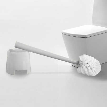 Qiao assistant seat type round toilet brush cleaning brush TH0019 white Qiao assistant seat type round toilet brush cleaning brush TH0019 white