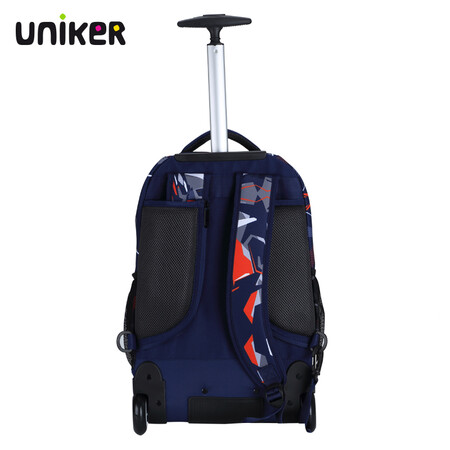 uniker elementary school trolley school bag male backpack female European and American luggage bag casual middle school student school bag lightweight trolley bag dynamic 11097M uniker elementary school trolley school bag male backpack female European and American luggage bag casual middle school student school bag lightweight trolley bag dynamic 11097M
