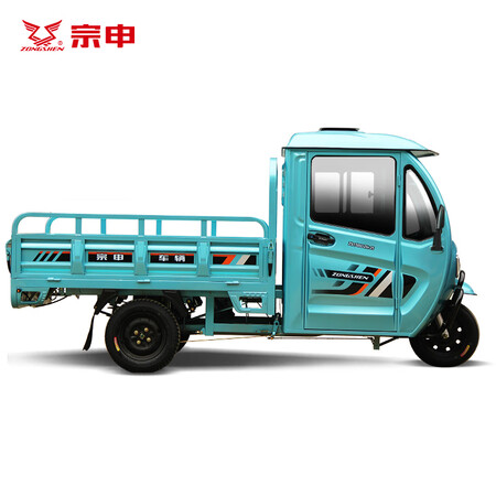 Zongshenweika 1-180P electric car three-wheeled cargo load can be loaded on the mountain high-power half-shed household farming truck battery car 1.8m handcart 60V1200W52ah Zongshenweika 1-180P electric car three-wheeled cargo load can be loaded on the mountain high-power half-shed household farming truck battery car 1.8m handcart 60V1200W52ah