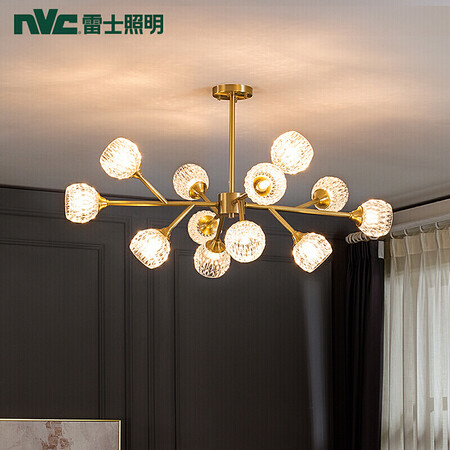 NVC Brass Living Room Bedroom Study Dining Room Chandelier Magic Bean Molecular Light Nordic Lamp Lighting Creative Modern Light Luxury Crystal Chandelier Star Dream 12 Head Chandelier NVC Brass Living Room Bedroom Study Dining Room Chandelier Magic Bean Molecular Light Nordic Lamp Lighting Creative Modern Light Luxury Crystal Chandelier Star Dream 12 Head Chandelier
