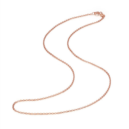 Zhou Dasheng necklace plain chain cross chain red o-word chain DIY matching chain S925 silver collarbone chain girls birthday gift - rose gold red o-word chain 40cm gift not for sale Zhou Dasheng necklace plain chain cross chain red o-word chain DIY matching chain S925 silver collarbone chain girls birthday gift - rose gold red o-word chain 40cm gift not for sale