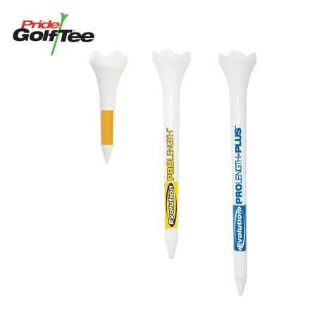 Taylormade American Pride golf tee US Tour players commonly used ball nail wheel line plastic TEE 38mm-30 white and yellow short Tee Taylormade American Pride golf tee US Tour players commonly used ball nail wheel line plastic TEE 38mm-30 white and yellow short Tee