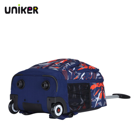 uniker elementary school trolley school bag male backpack female European and American luggage bag casual middle school student school bag lightweight trolley bag dynamic 11097M uniker elementary school trolley school bag male backpack female European and American luggage bag casual middle school student school bag lightweight trolley bag dynamic 11097M