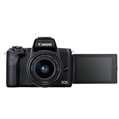 Canon CanonEOS M50 Mark II M50 Second Generation + EF-M15-45 Lens Mirrorless Digital Camera Black Set About 24.1 Megapixels / Eye Focus Canon CanonEOS M50 Mark II M50 Second Generation + EF-M15-45 Lens Mirrorless Digital Camera Black Set About 24.1 Megapixels / Eye Focus