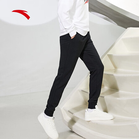 Anta sweatpants men's trousers men's health pants fall/winter 2021 plus velvet warmth men's trousers knit trousers loose straight leg trousers pants autumn running sports casual pants trousers pants Anta logo shop manager recommended L male/175 Anta sweatpants men's trousers men's health pants fall/winter 2021 plus velvet warmth men's trousers knit trousers loose straight leg trousers pants autumn running sports casual pants trousers pants Anta logo shop manager recommended L male/175