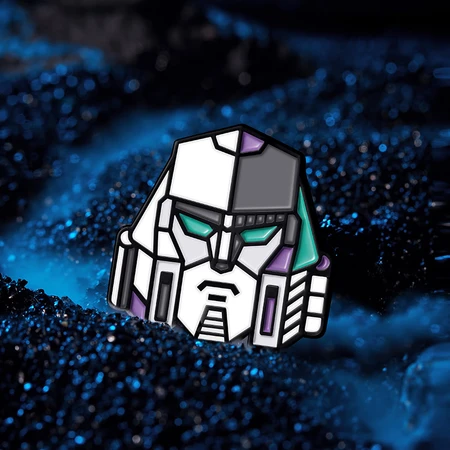 Tide color painted original design series Transformers Megatron co-branded brooch male high school students cute cartoon pin metal bag badge Tide color painted original design series Transformers Megatron co-branded brooch male high school students cute cartoon pin metal bag badge