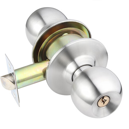 Plum Blossom BLOSSOM Stainless Steel Ball Lock Indoor and Outdoor Door Lock Bathroom Lock 587 Universal Plum Blossom BLOSSOM Stainless Steel Ball Lock Indoor and Outdoor Door Lock Bathroom Lock 587 Universal