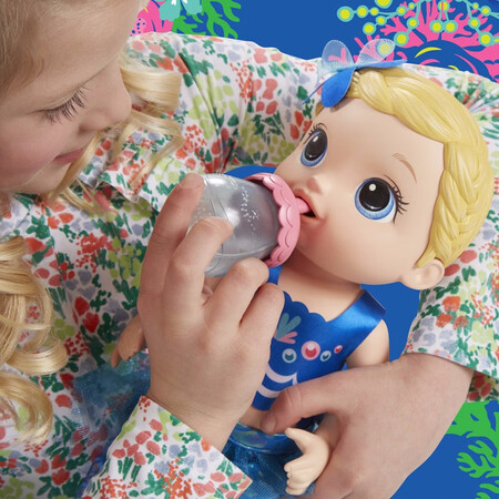 Hasbro Hasbro Naughty Baby BABY ALIVE Play House Accompanying Toy Smart Doll Emoji Pack Girl Gift + Mermaid Baby E3693 Hasbro Hasbro Naughty Baby BABY ALIVE Play House Accompanying Toy Smart Doll Emoji Pack Girl Gift + Mermaid Baby E3693