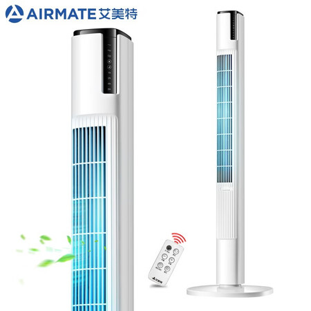 Airmate Home Bass and Large Air Volume Remote Control Energy-saving Floor Fan Tower Fan Office Intelligent Timing Low-drying Tower Type Leafless Circulating Fan Electric Fan CT-R1 Airmate Home Bass and Large Air Volume Remote Control Energy-saving Floor Fan Tower Fan Office Intelligent Timing Low-drying Tower Type Leafless Circulating Fan Electric Fan CT-R1