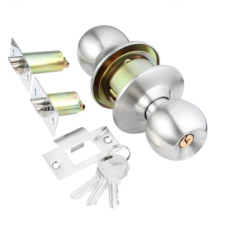 Plum Blossom BLOSSOM Stainless Steel Ball Lock Indoor and Outdoor Door Lock Bathroom Lock 587 Universal Plum Blossom BLOSSOM Stainless Steel Ball Lock Indoor and Outdoor Door Lock Bathroom Lock 587 Universal