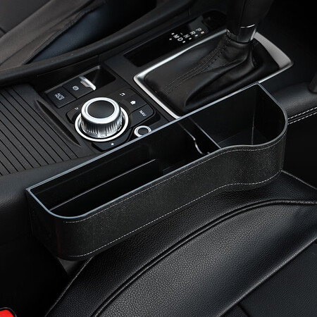 Boer change car accessories storage box car gap storage box car seat gap storage box multi-function vehicle water cup holder mobile phone leak-proof storage box basic model main driver-black Boer change car accessories storage box car gap storage box car seat gap storage box multi-function vehicle water cup holder mobile phone leak-proof storage box basic model main driver-black