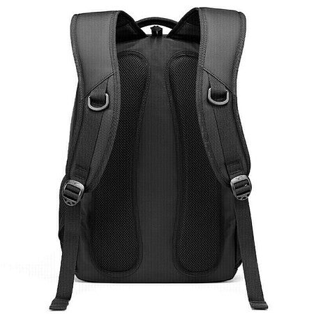 Seven wolves backpack 15.6-inch computer bag business casual commuter water repellent backpack male Oxford cloth large capacity school bag black CD001837-1A Seven wolves backpack 15.6-inch computer bag business casual commuter water repellent backpack male Oxford cloth large capacity school bag black CD001837-1A