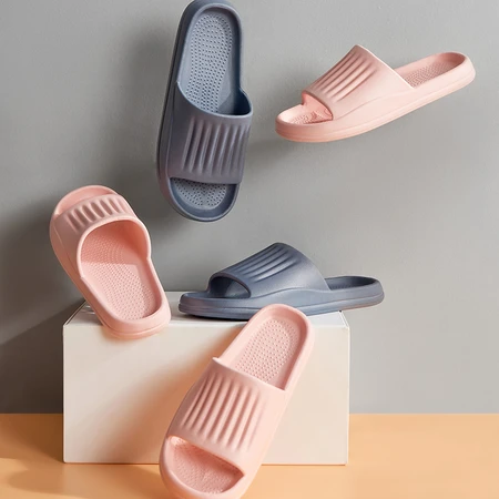 Huixun Jingdong's own brand slippers soft elastic quick-drying home bathroom bath sandals and slippers women's pink 40-41 Huixun Jingdong's own brand slippers soft elastic quick-drying home bathroom bath sandals and slippers women's pink 40-41