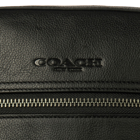 Coach Coach Luxury Men's Small Crossbody Bag Black Leather F68014 QBBK Coach Coach Luxury Men's Small Crossbody Bag Black Leather F68014 QBBK