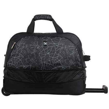 Aihuashi OIWAS travel trolley bag large capacity outdoor duffel bag men and women leisure trolley bag 8019 black Aihuashi OIWAS travel trolley bag large capacity outdoor duffel bag men and women leisure trolley bag 8019 black
