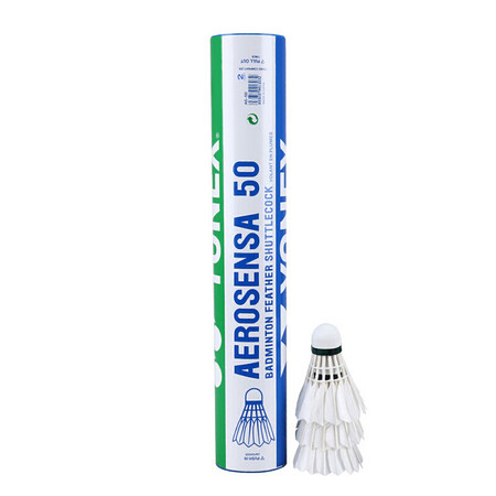 Yonex YONEX Badminton AS-50 Match Balls 12 Pack Selected Goose Feathers Yonex YONEX Badminton AS-50 Match Balls 12 Pack Selected Goose Feathers