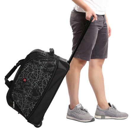 Aihuashi OIWAS travel trolley bag large capacity outdoor duffel bag men and women leisure trolley bag 8019 black Aihuashi OIWAS travel trolley bag large capacity outdoor duffel bag men and women leisure trolley bag 8019 black
