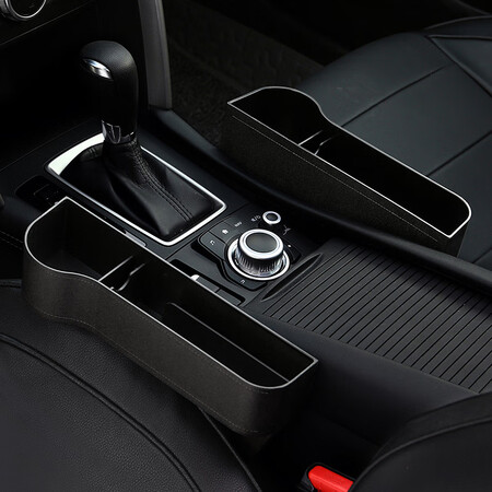 Boer change car accessories storage box car gap storage box car seat gap storage box multi-function vehicle water cup holder mobile phone leak-proof storage box basic model main driver-black Boer change car accessories storage box car gap storage box car seat gap storage box multi-function vehicle water cup holder mobile phone leak-proof storage box basic model main driver-black