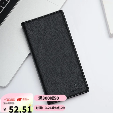 Scarecrow MEXICAN men's wallet top layer cowhide leather wallet large capacity 20% off long wallet fashion wallet MMQB01181656 black Scarecrow MEXICAN men's wallet top layer cowhide leather wallet large capacity 20% off long wallet fashion wallet MMQB01181656 black