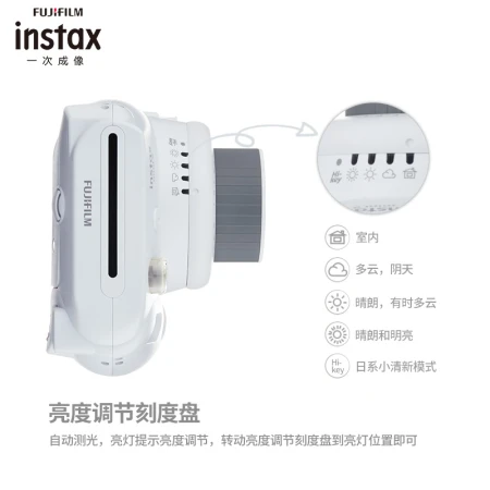 Fuji instax instant imaging camera mini9 mini8 upgrade model soot gray Fuji instax instant imaging camera mini9 mini8 upgrade model soot gray