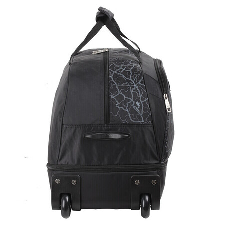 Aihuashi OIWAS travel trolley bag large capacity outdoor duffel bag men and women leisure trolley bag 8019 black Aihuashi OIWAS travel trolley bag large capacity outdoor duffel bag men and women leisure trolley bag 8019 black