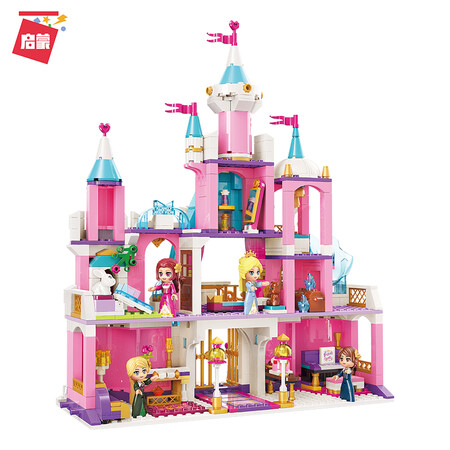 Enlightenment ENLIGHTEN building blocks girl assembling toy fantasy princess castle building blocks assembling model children's toy snow swan castle 2616 Enlightenment ENLIGHTEN building blocks girl assembling toy fantasy princess castle building blocks assembling model children's toy snow swan castle 2616