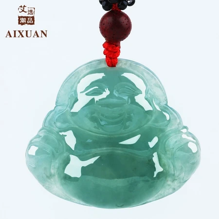 Aixuan trendy product Myanmar old pit A-cargo jadeite pendant Jade Buddha pendant ladies' models jade jade pendant necklace pendant oil green Buddha Aixuan trendy product Myanmar old pit A-cargo jadeite pendant Jade Buddha pendant ladies' models jade jade pendant necklace pendant oil green Buddha