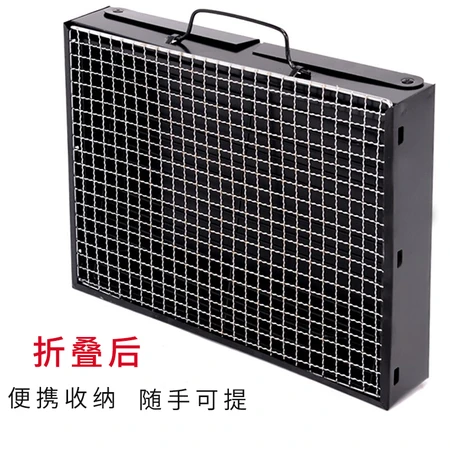 Wooden Dingding grill outdoor picnic grill home portable folding charcoal grill grill Wooden Dingding grill outdoor picnic grill home portable folding charcoal grill grill