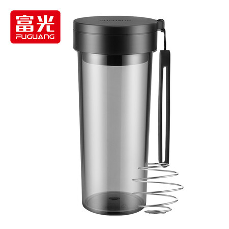 Fuguang Plastic Cup Accompanying series tritan material large-capacity cup Men's and women's space cup summer sports water bottle handy cup portable student water cup with lid tea cup 580ML black Fuguang Plastic Cup Accompanying series tritan material large-capacity cup Men's and women's space cup summer sports water bottle handy cup portable student water cup with lid tea cup 580ML black