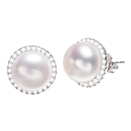 Yuansheng Jewelry Rain Butterfly Freshwater Pearl Earrings Pearl Stud Earrings White Yuansheng Jewelry Rain Butterfly Freshwater Pearl Earrings Pearl Stud Earrings White