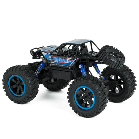 Meizhi model MZ remote control car 1:14 bigfoot climbing car rechargeable remote control off-road car four-wheel drive truck model children's toy car gift gift bright blue Meizhi model MZ remote control car 1:14 bigfoot climbing car rechargeable remote control off-road car four-wheel drive truck model children's toy car gift gift bright blue