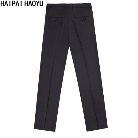 HAIPAIHAOYU Chinese tunic suit men's slim solid color Tang suit youth stand-up collar suit Chinese groom dress 1665 black 180 top 33 pants HAIPAIHAOYU Chinese tunic suit men's slim solid color Tang suit youth stand-up collar suit Chinese groom dress 1665 black 180 top 33 pants