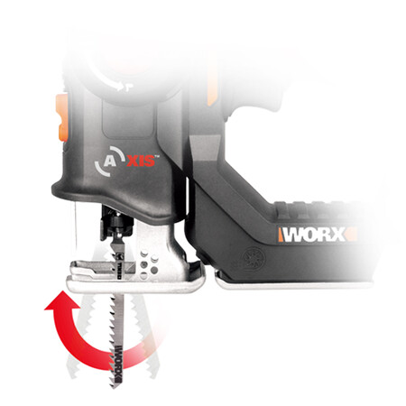 Wickers WorxWX550.9 bare metal without battery, multi-function chainsaw, jig saw, reciprocating saw, hardware and household woodworking power tools Wickers WorxWX550.9 bare metal without battery, multi-function chainsaw, jig saw, reciprocating saw, hardware and household woodworking power tools
