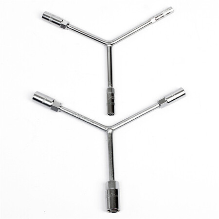 Kraft Weir Trigeminal Socket Wrench Y-type Socket Tire Wrench Machine Repair Auto Repair Tool External Hex Wrench 8,10,12mm WR5001M Kraft Weir Trigeminal Socket Wrench Y-type Socket Tire Wrench Machine Repair Auto Repair Tool External Hex Wrench 8,10,12mm WR5001M