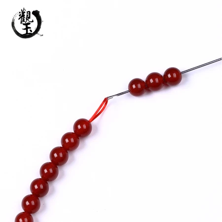 Guanyu lengthened thin crochet jewelry crochet tools beaded needle bracelet hand-worn bead guide needle accessories diameter 0.4 mm / each Guanyu lengthened thin crochet jewelry crochet tools beaded needle bracelet hand-worn bead guide needle accessories diameter 0.4 mm / each