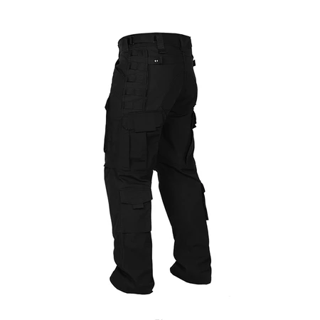 Freedom soldier outdoor tactical pants men's anti-scratch and wear-resistant multi-pocket windproof mountaineering trousers overalls army fan clothing loose straight combat pants anti-fouling and water-splashing storm black L Freedom soldier outdoor tactical pants men's anti-scratch and wear-resistant multi-pocket windproof mountaineering trousers overalls army fan clothing loose straight combat pants anti-fouling and water-splashing storm black L