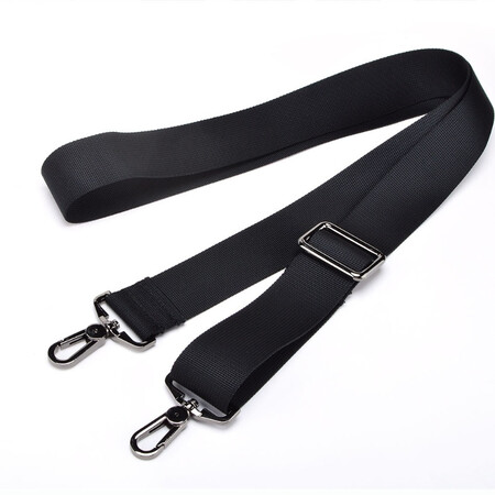 Yishun men's bag accessories backpack belt messenger shoulder bag strap briefcase bag with computer bag shoulder strap leather bag back width gun black 38mm gun black hook Yishun men's bag accessories backpack belt messenger shoulder bag strap briefcase bag with computer bag shoulder strap leather bag back width gun black 38mm gun black hook